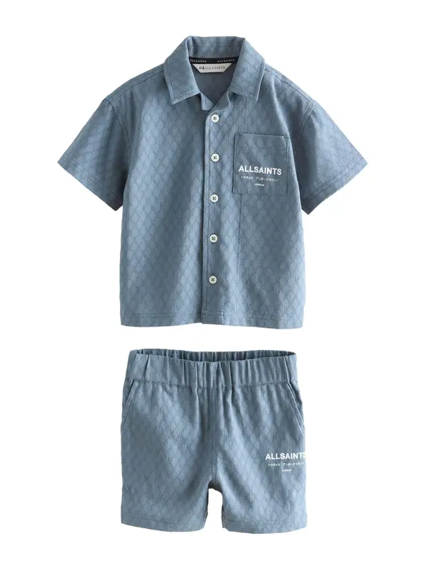 smALLSAINTS smALLSAINTS Komplet  svijetloplava / bijela