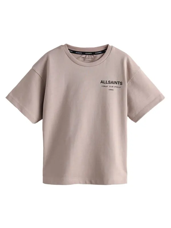 smALLSAINTS smALLSAINTS Majica 'Underground'  cappuccino / crna