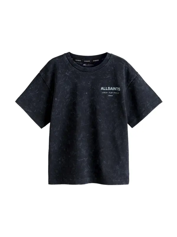 smALLSAINTS smALLSAINTS Majica 'Underground'  pastelno plava / crna