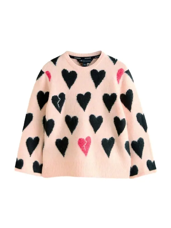 smALLSAINTS smALLSAINTS Pulover  roza / tamno roza / crna