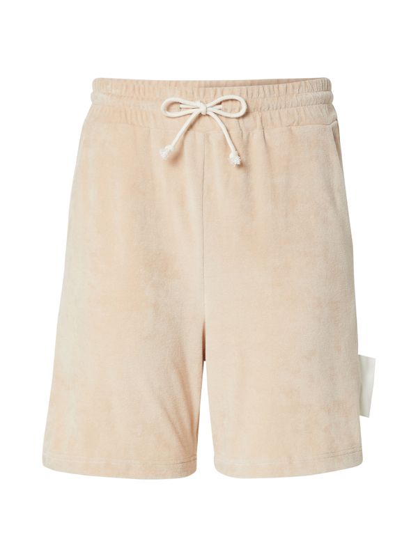 Smiles Smiles Hlače 'Valentin'  smeđa / moka smeđa / taupe siva