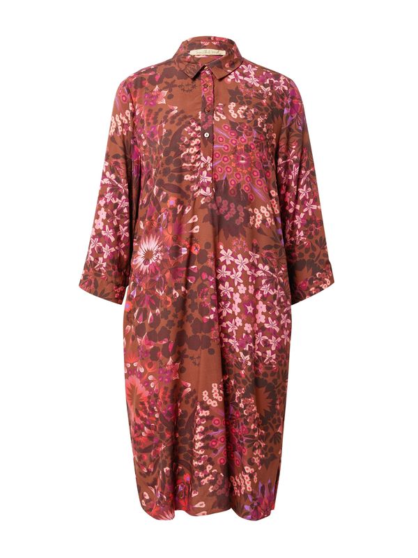 Smith&Soul Smith&Soul Košulja haljina  smeđa / miks boja