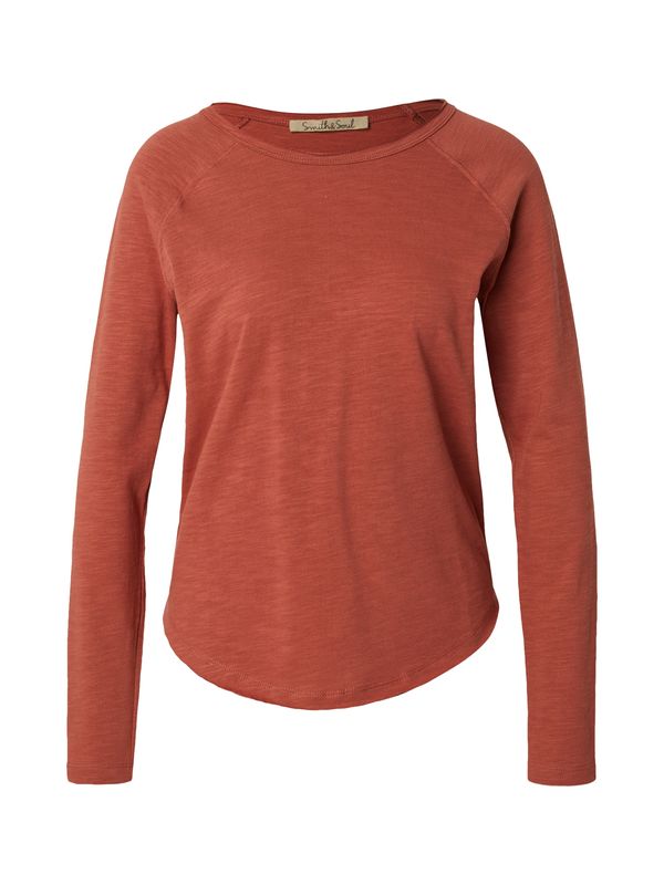 Smith&Soul Smith&Soul Majica  hrđavo crvena