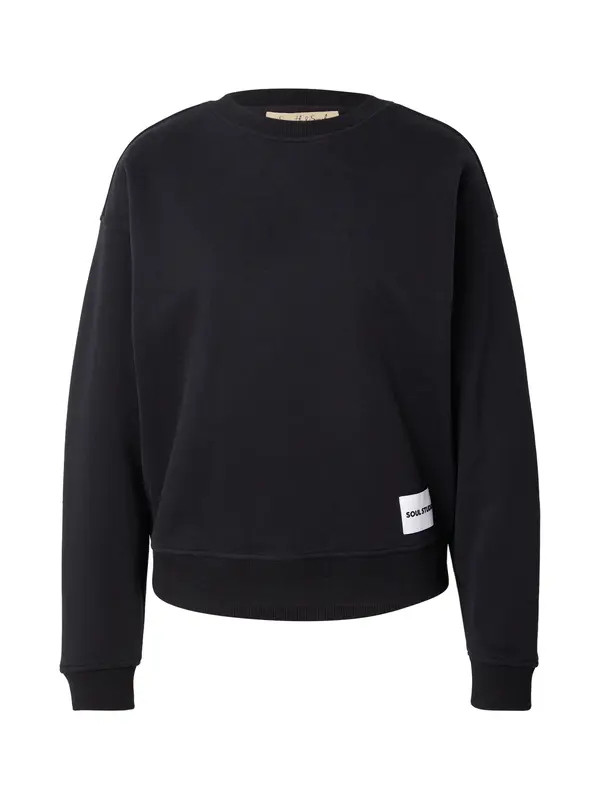 Smith&Soul Smith&Soul Sweater majica 'Soul Studio'  crna