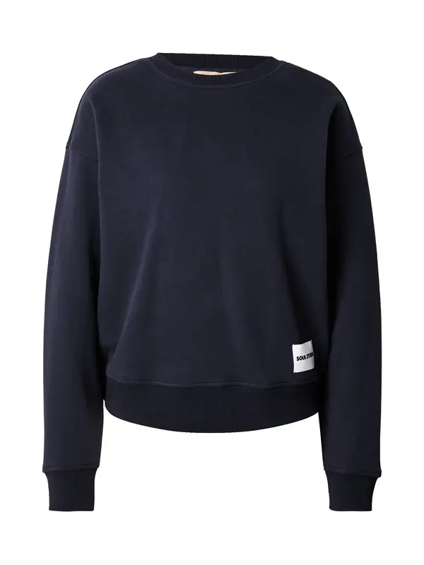 Smith&Soul Smith&Soul Sweater majica 'Soul Studio'  morsko plava