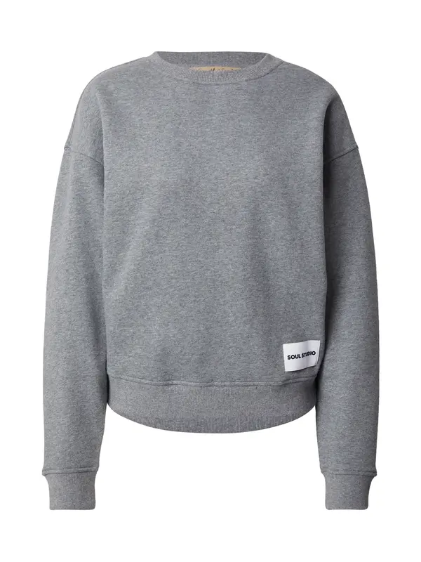 Smith&Soul Smith&Soul Sweater majica 'Soul Studio'  siva melange