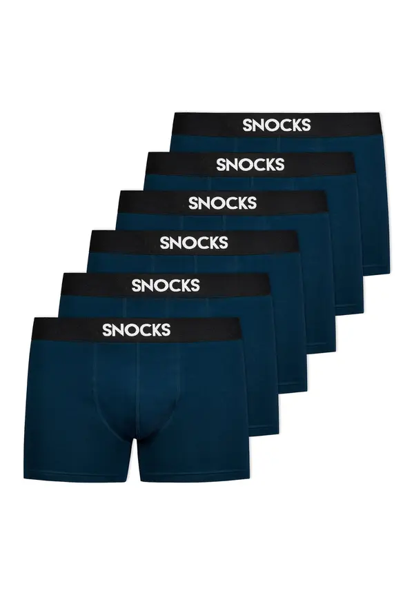 SNOCKS SNOCKS Bokserice  tamno plava