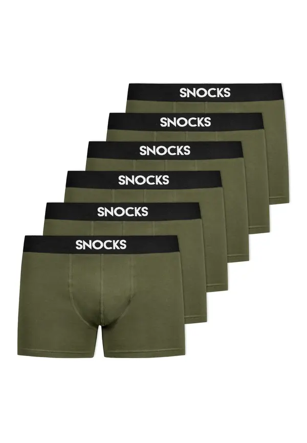 SNOCKS SNOCKS Bokserice  zelena