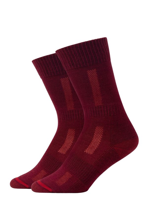 SNOCKS SNOCKS Čarape  tamno crvena