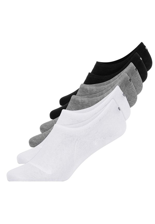 SNOCKS SNOCKS Stopalice  tamo siva / crna / bijela