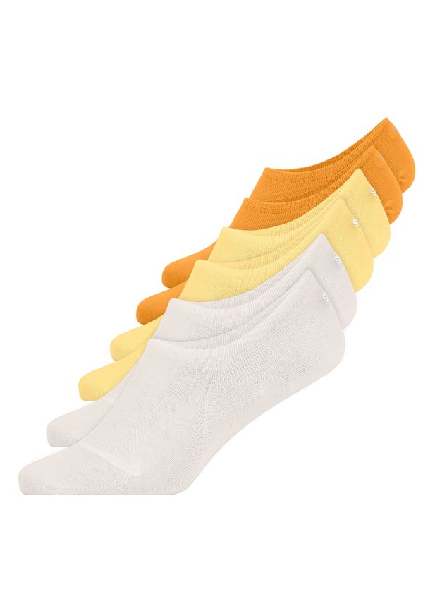 SNOCKS SNOCKS Stopalice  žuta / narančasta / bijela