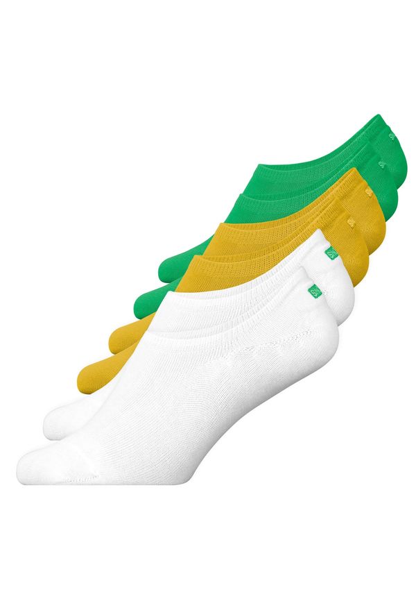 SNOCKS SNOCKS Stopalice  žuta / zelena / bijela