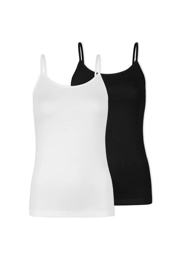 SNOCKS SNOCKS Top  crna / bijela