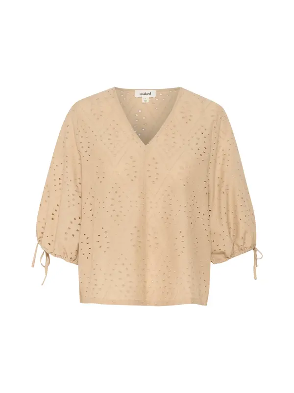 SOAKED IN LUXURY SOAKED IN LUXURY Bluza 'Joella'  bež