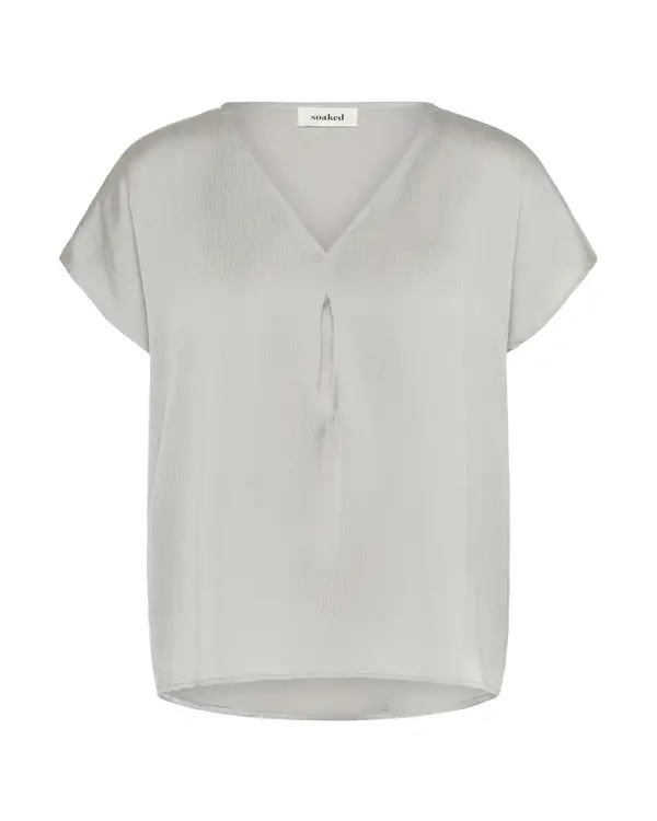 SOAKED IN LUXURY SOAKED IN LUXURY Bluza 'Loana'  svijetlosiva