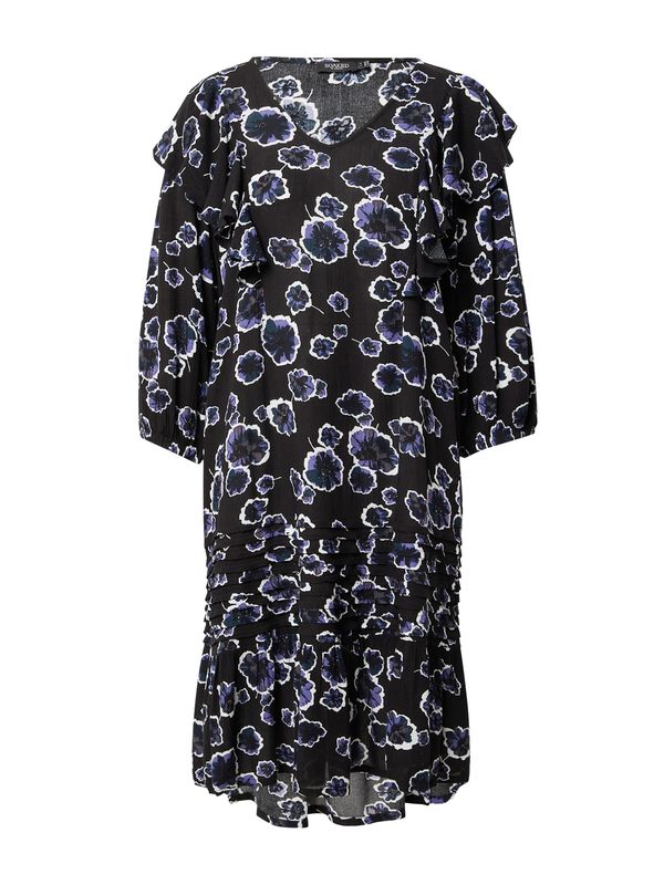 SOAKED IN LUXURY SOAKED IN LUXURY Haljina 'Zaya'  ljubičasto plava / svijetloljubičasta / crna / bijela