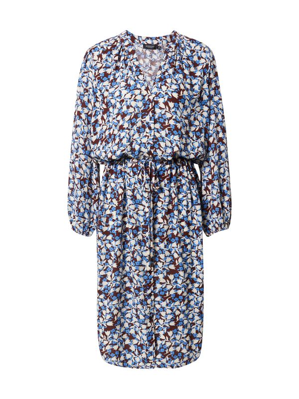 SOAKED IN LUXURY SOAKED IN LUXURY Košulja haljina 'Zaya'  nebesko plava / tamno smeđa / roza / bijela