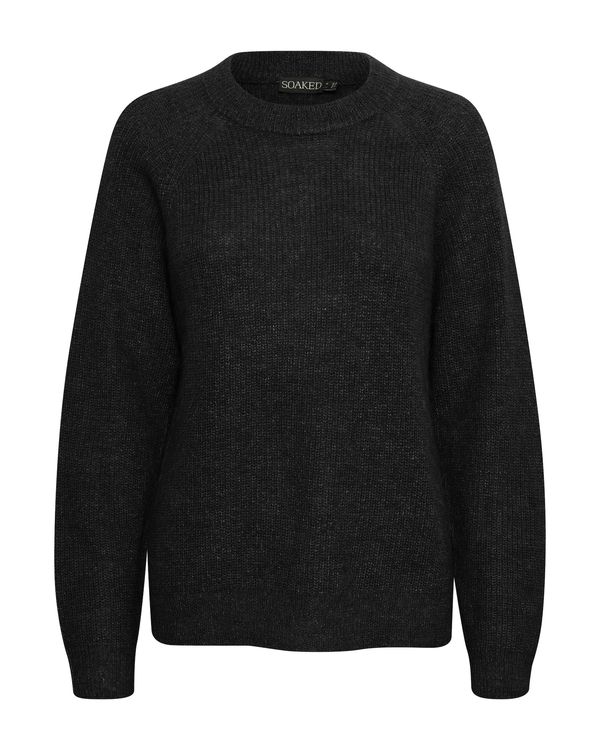 SOAKED IN LUXURY SOAKED IN LUXURY Pulover 'Tuesday'  crna