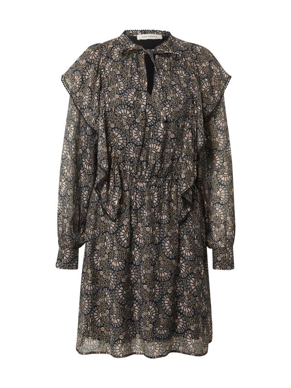 Sofie Schnoor Sofie Schnoor Košulja haljina  svijetlobež / golublje plava / žuta / crna