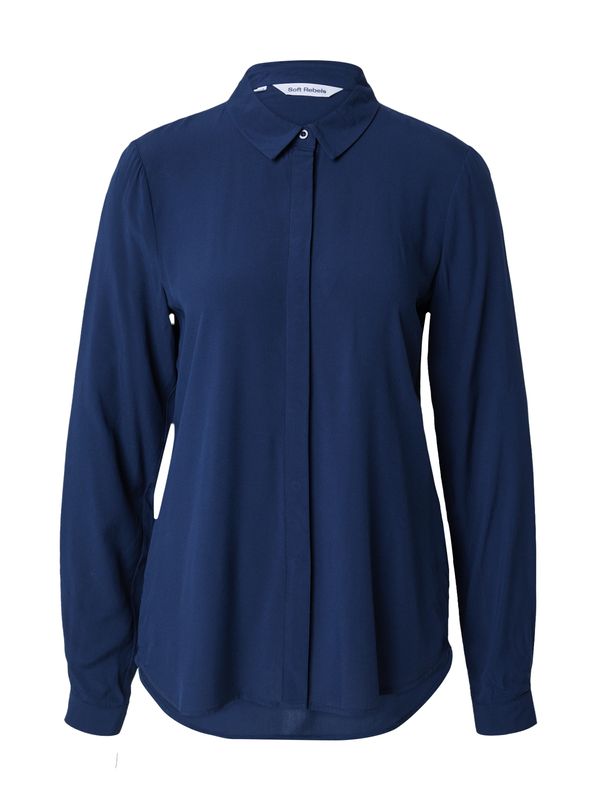 Soft Rebels Soft Rebels Bluza 'Freedom'  tamno plava