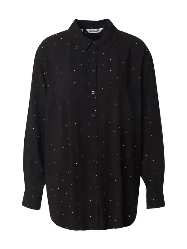 Soft Rebels Soft Rebels Bluza 'Margot'  crna / bijela