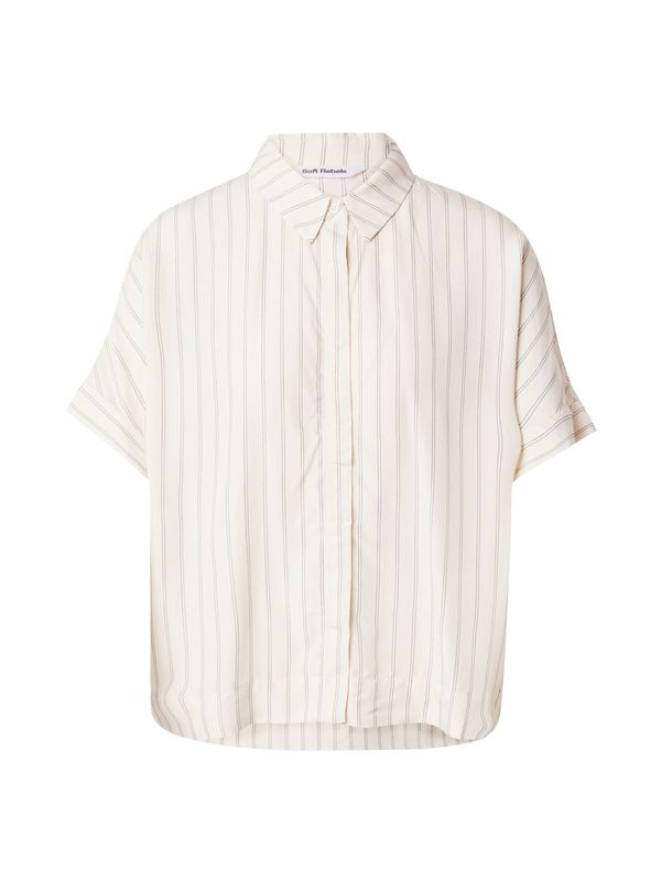 Soft Rebels Soft Rebels Bluza 'Margot Freedom'  bež / crna