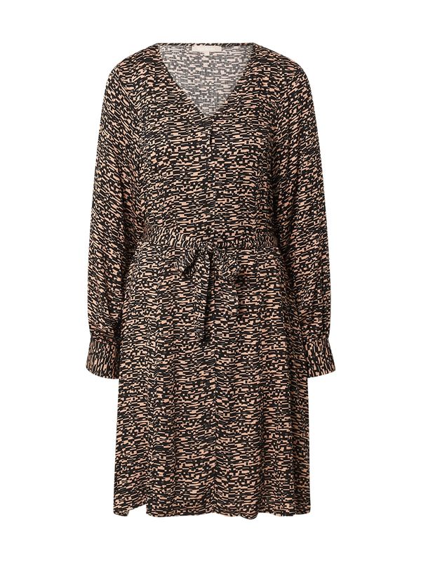 Soft Rebels Soft Rebels Košulja haljina 'Anita'  bež / crna