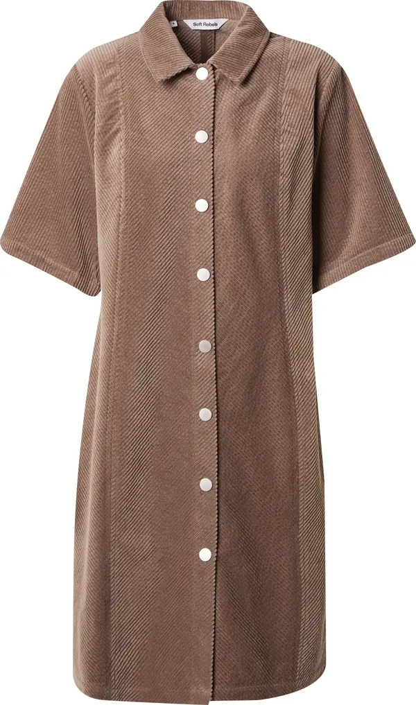 Soft Rebels Soft Rebels Košulja haljina 'Meggy'  smeđa