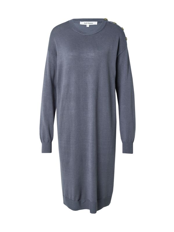 Soft Rebels Soft Rebels Pletena haljina 'Pira'  sivkasto plava