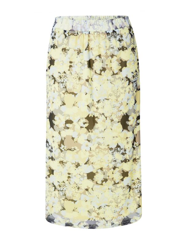 Soft Rebels Soft Rebels Suknja 'Samara'  siva / kivi zelena / vuneno bijela