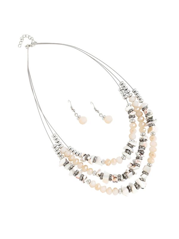 SOHI SOHI Komplet nakita 'Lisa'  miks boja / srebro