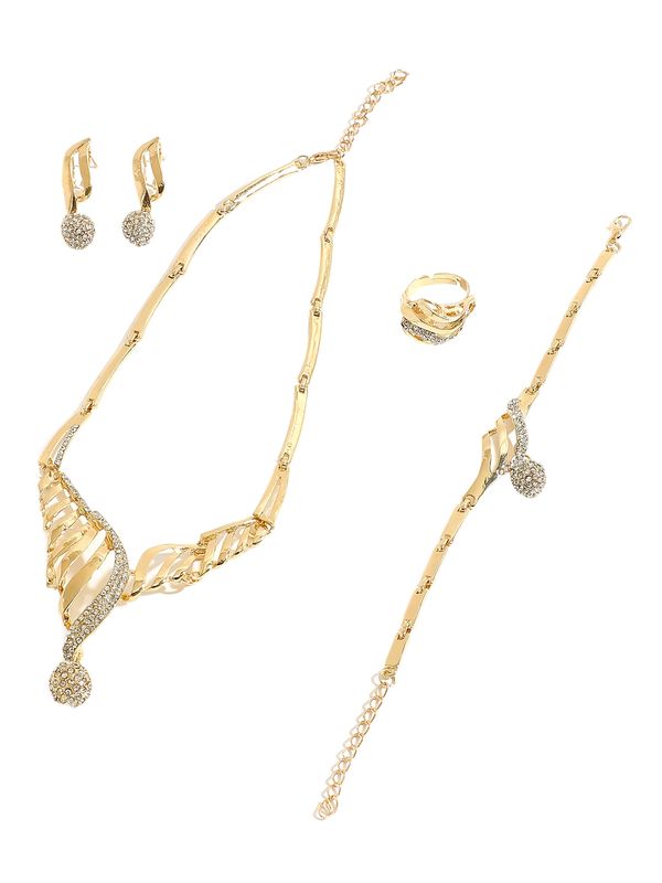 SOHI SOHI Komplet nakita 'Saloni'  zlatna