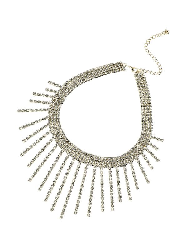 SOHI SOHI Lančić 'Ailith'  zlatna / prozirna