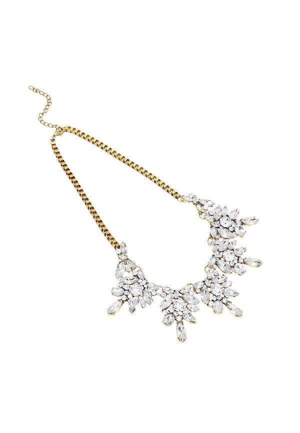 SOHI SOHI Lančić 'Annitra'  zlatna / bijela