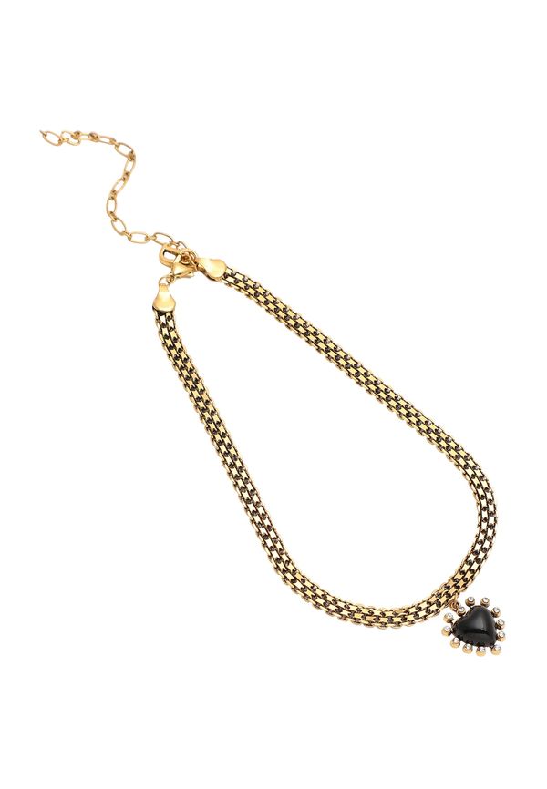 SOHI SOHI Lančić 'Deven'  zlatna / crna
