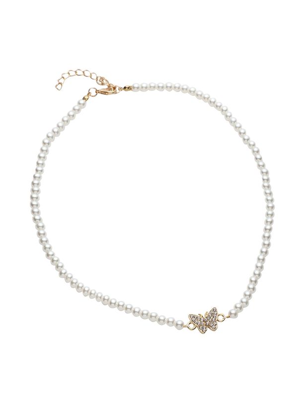 SOHI SOHI Lančić 'Fazia'  zlatna / bijela