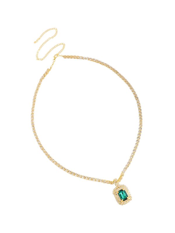 SOHI SOHI Lančić 'Maev'  zlatna / zelena