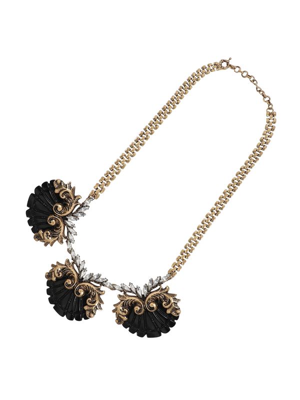 SOHI SOHI Lančić ' Marilene '  zlatna / crna