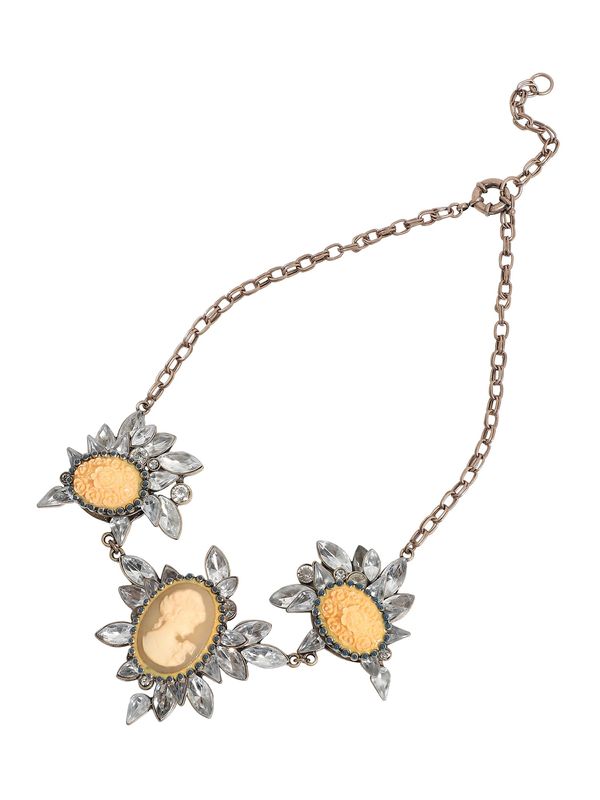 SOHI SOHI Lančić 'Marise'  narančasta / prozirna