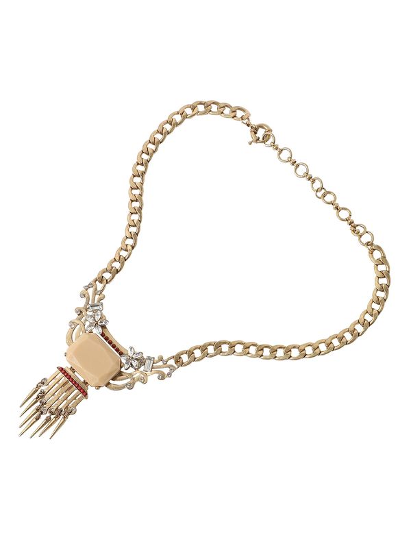 SOHI SOHI Lančić ' Marjory '  zlatna / miks boja