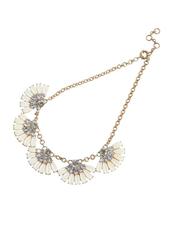 SOHI SOHI Lančić 'Marlene'  zlatna / bijela