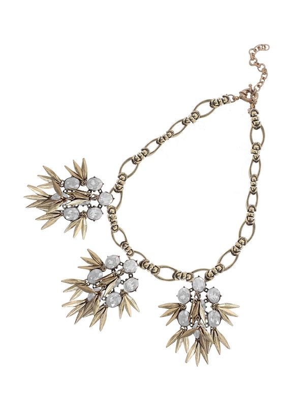 SOHI SOHI Lančić 'Matilda'  zlatna / prozirna