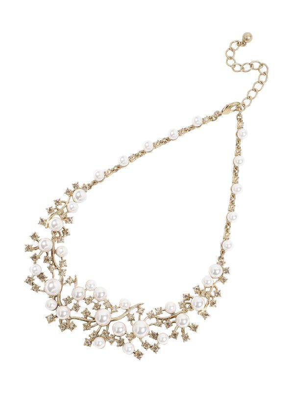 SOHI SOHI Lančić 'Meliora'  zlatna / bijela