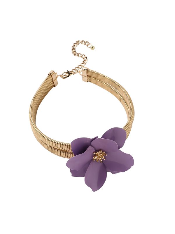 SOHI SOHI Lančić 'Samra'  zlatna / lavanda