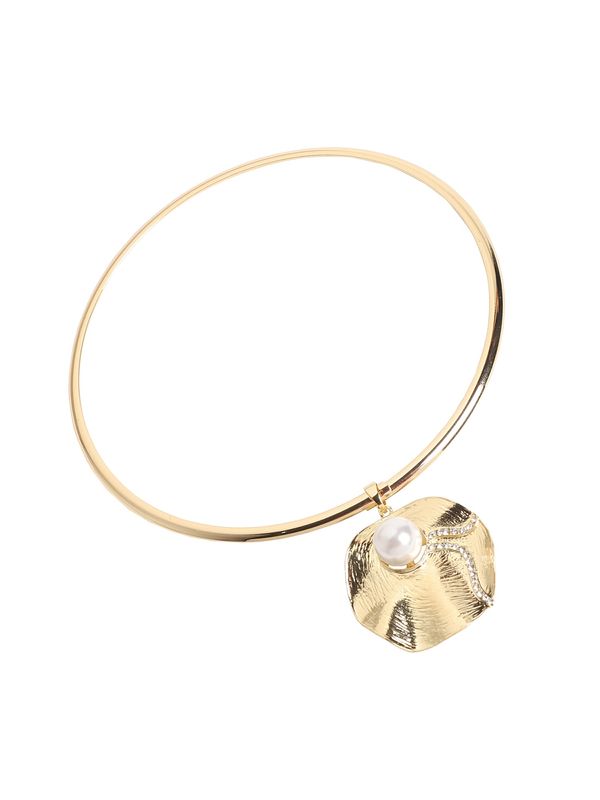 SOHI SOHI Lančić 'Sitra'  zlatna / biserno bijela