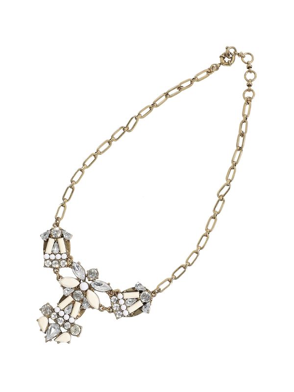 SOHI SOHI Lančić  zlatna / prozirna / bijela