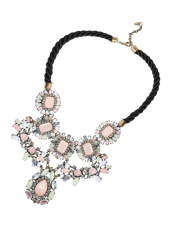 SOHI SOHI Lančić  zlatna / roza / crna