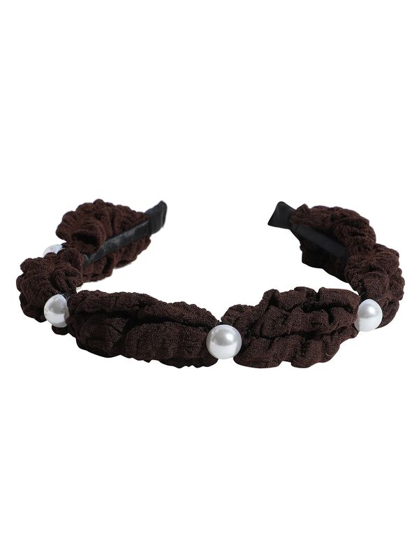 SOHI SOHI Nakit za kosu ' Jayoti '  smeđa / biserno bijela