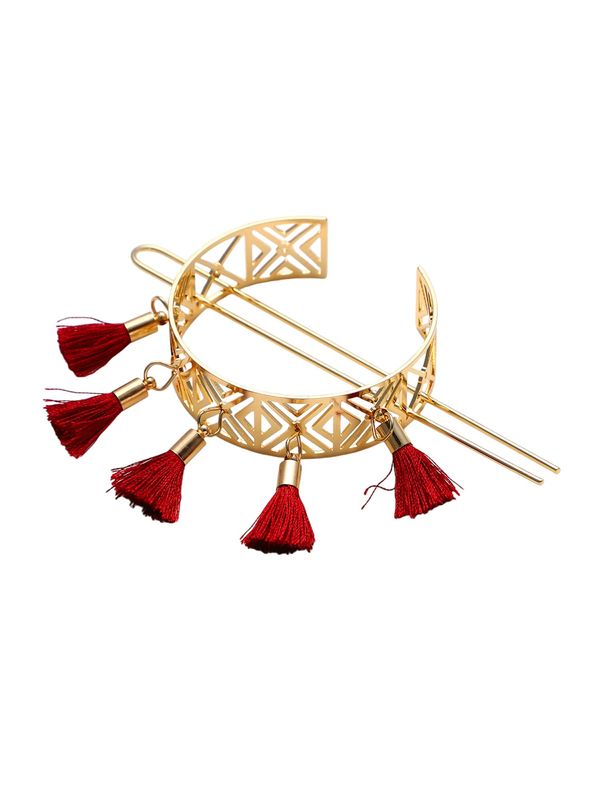 SOHI SOHI Nakit za kosu 'Rozanne'  zlatna / crvena