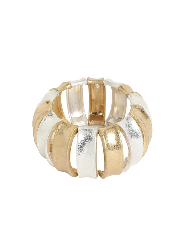 SOHI SOHI Narukvica 'Dalima'  zlatna / srebro